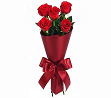 Букет 5 Красных роз Эдлесс Лав #REPLACE_PRED# Высоцком
