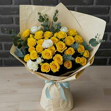 Букет цветов из:  Розы в Высоцком