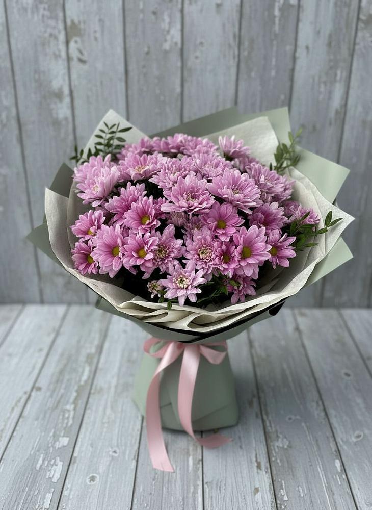 Букет цветов из: Хризантемы в Высоцком