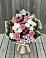 Букет цветов из: Альстромерии, Гвоздики, Розы и Хризантемы в Высоцком