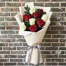 Букет цветов из:  Розы в Высоцком