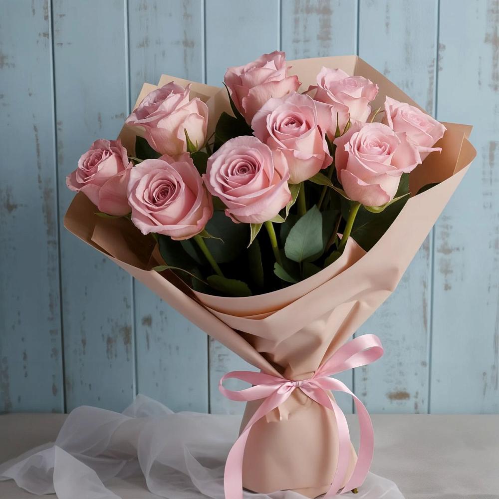 Букет цветов из: Розы в Высоцком