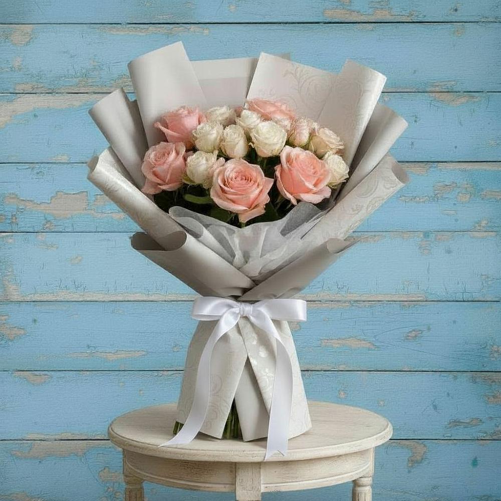 Букет цветов из: Розы в Высоцком