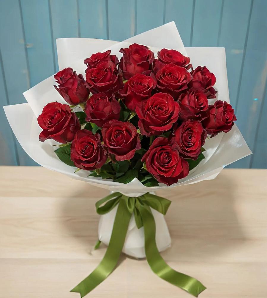 Букет Красные розы в Высоцком