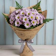 Букет цветов из:  Хризантемы в Высоцком