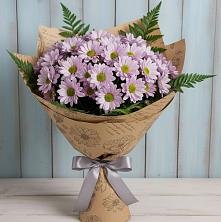 Букет цветов из:  Хризантемы в Высоцком