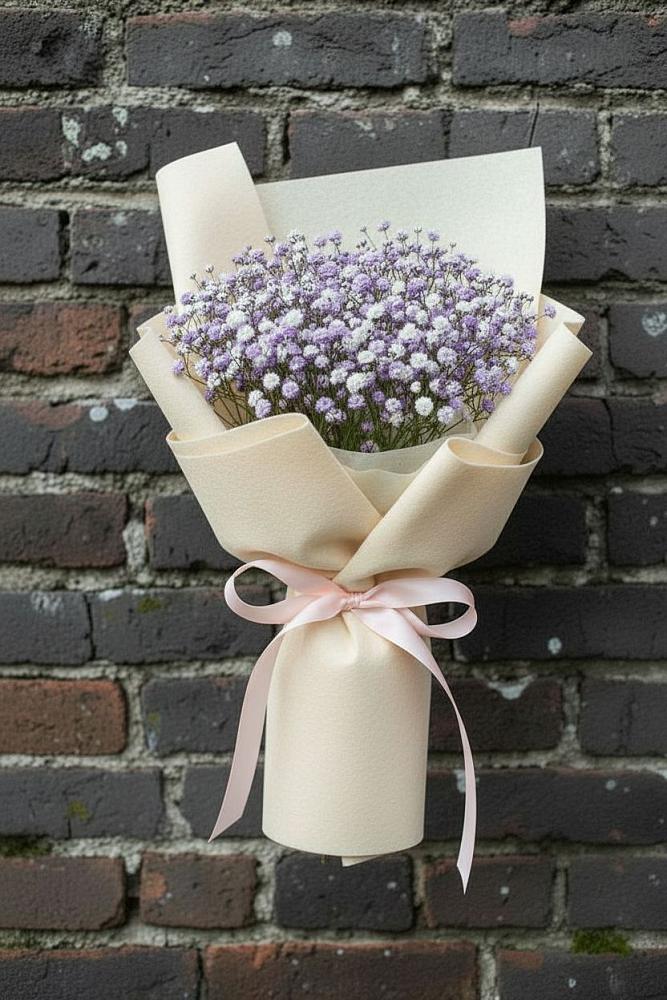 Букет цветов из: Гипсофила в Высоцком