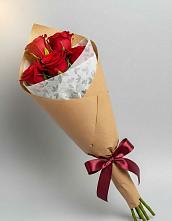 Букет цветов из:  Розы в Высоцком