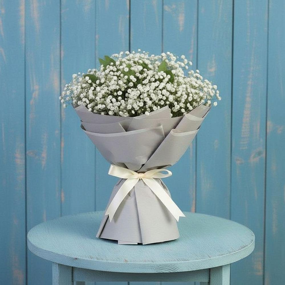 Букет цветов из: Гипсофила в Высоцком