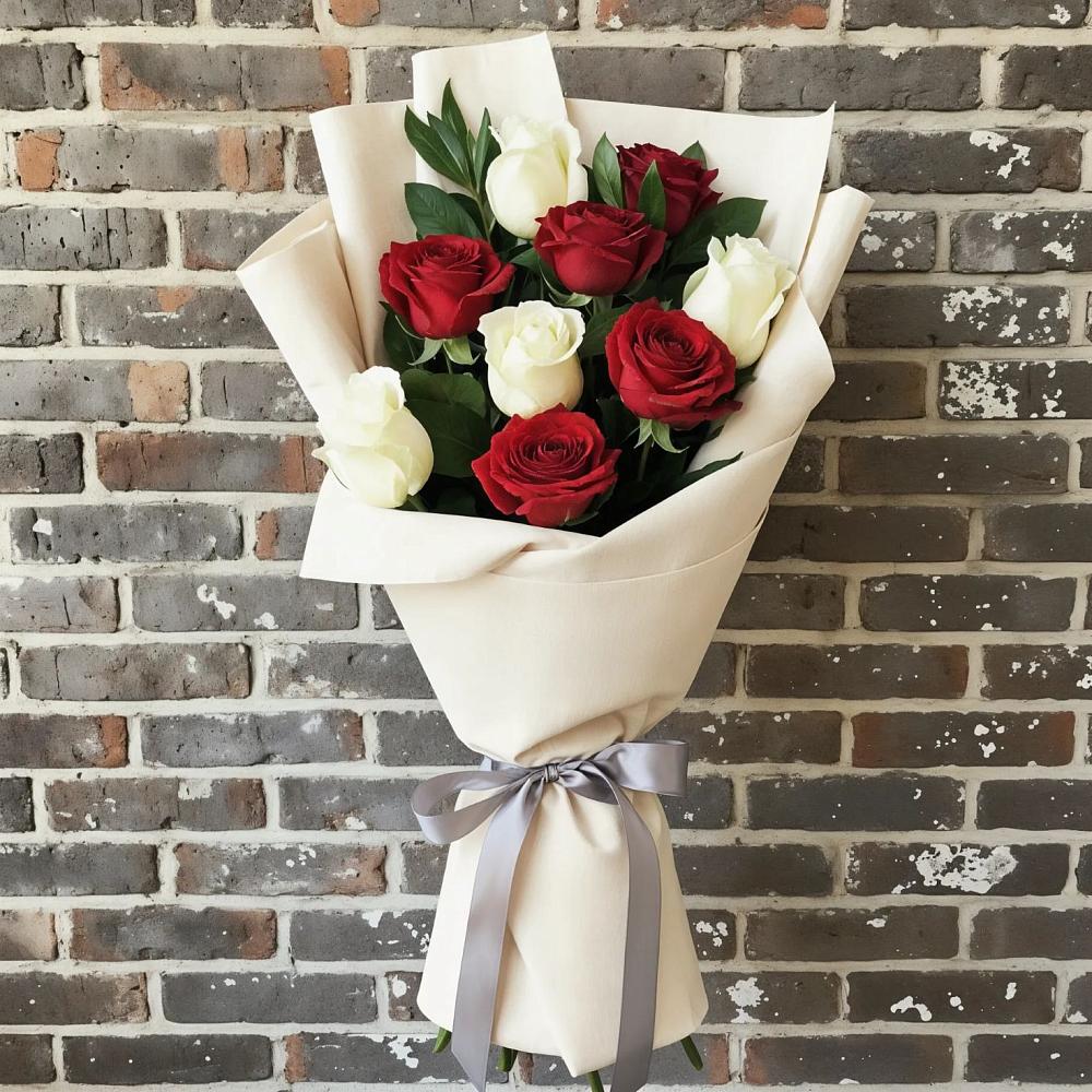 Букет цветов из: Розы в Высоцком