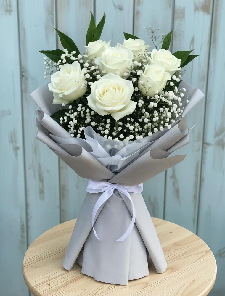 Букет цветов из: Розы в Высоцком