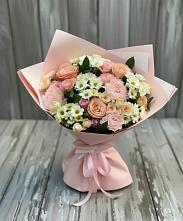 Букет цветов из:  Гвоздики, Розы и Хризантемы #REPLACE_PRED# Высоцком