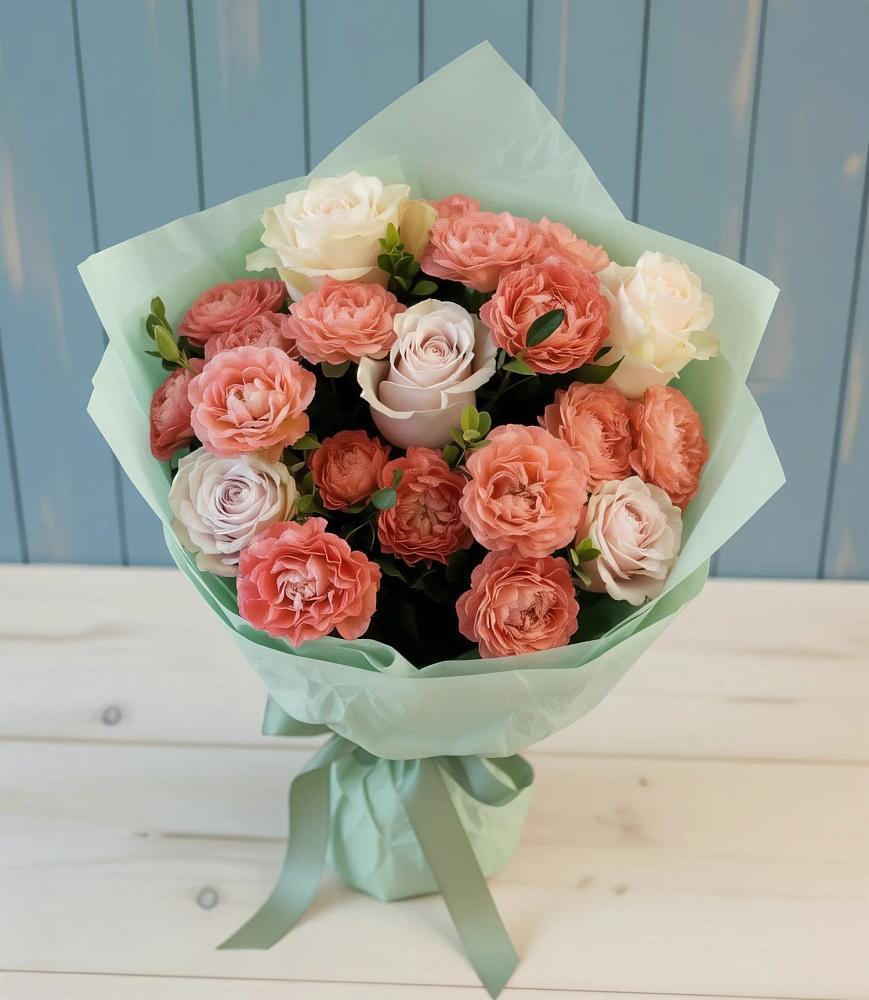 Букет цветов из: Розы в Высоцком