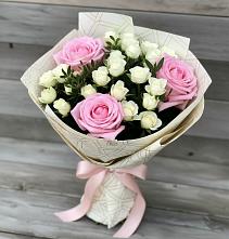 Букет цветов из:  Розы в Высоцком