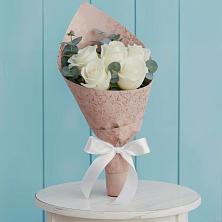 Букет цветов из:  Розы в Высоцком