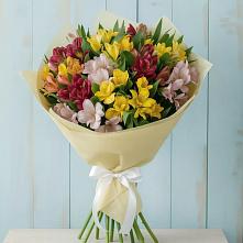 Букет цветов из:  Альстромерии в Высоцком