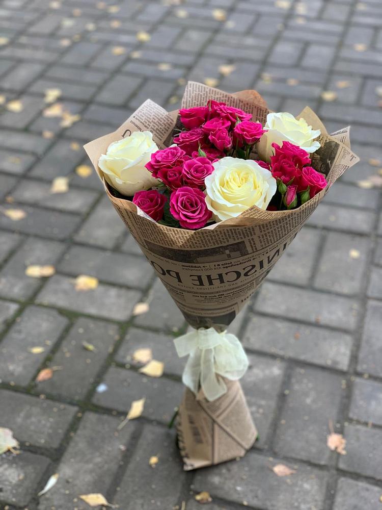Букет цветов из: Розы в Высоцком