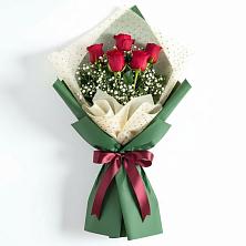 Букет цветов из:  Розы в Высоцком
