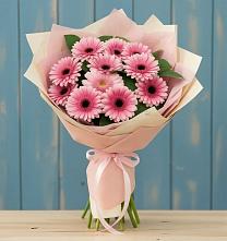 Букет цветов из:  Герберы в Высоцком