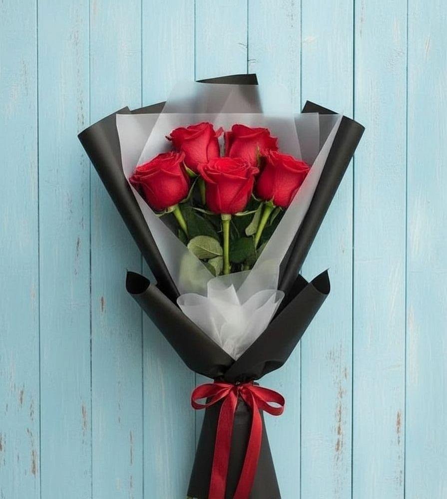 Букет цветов из: Розы в Высоцком