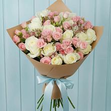 Букет цветов из:  Розы в Высоцком
